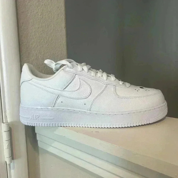 Nike Air Force 1 AF1 Halloween White Jason Voorhees Mask - Size 12.5 Men - New - Picture 2 of 10
